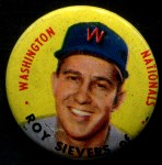 1956 Topps Pins  Roy Sievers  Front Thumbnail
