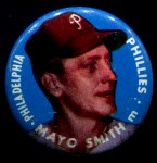 1956 Topps Pins  Mayo Smith  Front Thumbnail