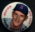 1956 Topps Pins  Frank Sullivan  Front Thumbnail