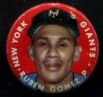 1956 Topps Pins  Ruben Gomez  Front Thumbnail