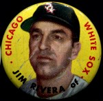 1956 Topps Pins  Jim Rivera  Front Thumbnail