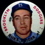1956 Topps Pins  Duke Snider  Front Thumbnail