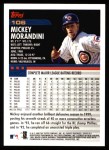 2000 Topps #106  Mickey Morandini  Back Thumbnail