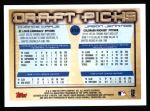 2000 Topps #212   -  Chance Caple / Jason Jennings Draft Picks Back Thumbnail