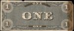 1962 Topps Civil War News Currency   $1 Serial #355 Back Thumbnail