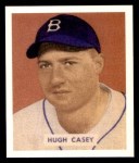1949 Bowman REPRINT #179  Hugh Casey  Front Thumbnail
