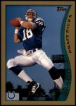 1998 Topps #360  Peyton Manning  Front Thumbnail