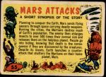 1962 Mars Attacks #55   Checklist  Front Thumbnail