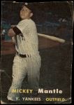 1957 Topps #95  Mickey Mantle  Front Thumbnail
