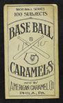1909 E90-1 American Caramel THR Tommy Leach   Back Thumbnail