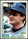 1982 Topps #424  Bruce Benedict  Front Thumbnail