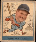 1938 Goudey Heads Up #249 / #273 Jimmie Foxx  Front Thumbnail