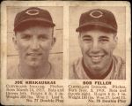 1941 Double Play #77  / 78 Joe Krakauskas / Bob Feller  Front Thumbnail
