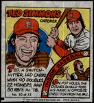 1979 Topps Comics #30  Ted Simmons  Front Thumbnail