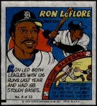 1979 Topps Comics #8  Ron LeFlore  Front Thumbnail