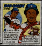1979 Topps Comics #11  Rod Carew  Front Thumbnail