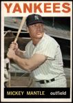 1964 Topps #50 Mickey Mantle Front Thumbnail