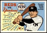 1970 Fleer World Series #36   1939 Yankees vs. Reds Front Thumbnail