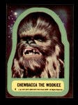 1977 Topps Star Wars Stickers #4   Chewbacca the Wookiee Front Thumbnail