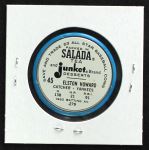 1963 Salada Metal Coins #45  Elston Howard  Back Thumbnail