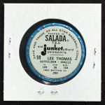 1963 Salada Metal Coins #59  Frank Thomas  Back Thumbnail