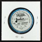 1963 Salada Metal Coins #42  Ray Herbert  Back Thumbnail
