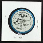 1963 Salada Metal Coins #48  Billy Moran  Back Thumbnail