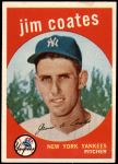 1959 Topps #525  Jim Coates  Front Thumbnail