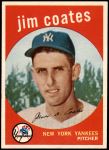 1959 Topps #525  Jim Coates  Front Thumbnail