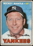 1967 Topps #150 Mickey Mantle Front Thumbnail
