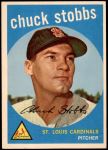 1959 Topps #26  Chuck Stobbs  Front Thumbnail