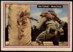 1953 Topps Fighting Marines #5   Bayonet Practice Front Thumbnail