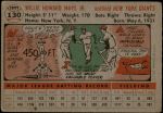 1956 Topps #130 GRY Willie Mays Back Thumbnail