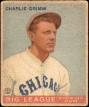 1933 Goudey #51  Charlie Grimm  Front Thumbnail