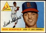 1955 Topps #143  Dick Schofield  Front Thumbnail