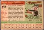 1955 Topps #168  Duane Pillette  Back Thumbnail