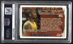 1996 Topps #138  Kobe Bryant  Back Thumbnail