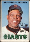 1967 Topps #200 Willie Mays Front Thumbnail