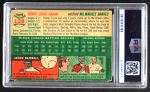 1954 Topps #128 Hank Aaron Back Thumbnail