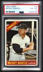 1966 Topps #50 Mickey Mantle Front Thumbnail