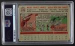 1956 Topps #135 GRY Mickey Mantle Back Thumbnail