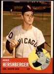 1963 Topps #254  Mike Hershberger  Front Thumbnail