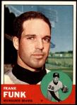 1963 Topps #476  Frank Funk  Front Thumbnail