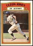 1972 Topps #32   -  Cleon Jones In Action Front Thumbnail