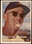 1957 Topps #29  Whitey Herzog  Front Thumbnail