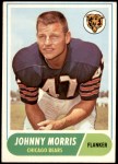 1968 Topps #23  Johnny Morris  Front Thumbnail
