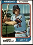1974 Topps #249  George Mitterwald  Front Thumbnail