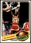 1979 Topps #43  Dan Roundfield  Front Thumbnail
