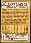 1968 Topps #24 A Bobby Locke  Back Thumbnail