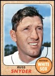 1968 Topps #504  Russ Snyder  Front Thumbnail